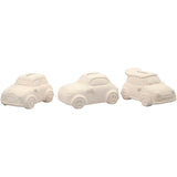 Creativ Company Sparwagen, H: 5,5 cm, L: 12,5 cm, B: 7,8 cm, weiß, 12 Stück 1 Box
