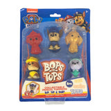 Paw patrol bops and tops figuren 5 stuks