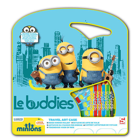 Minions Zeichenbox für unterwegs