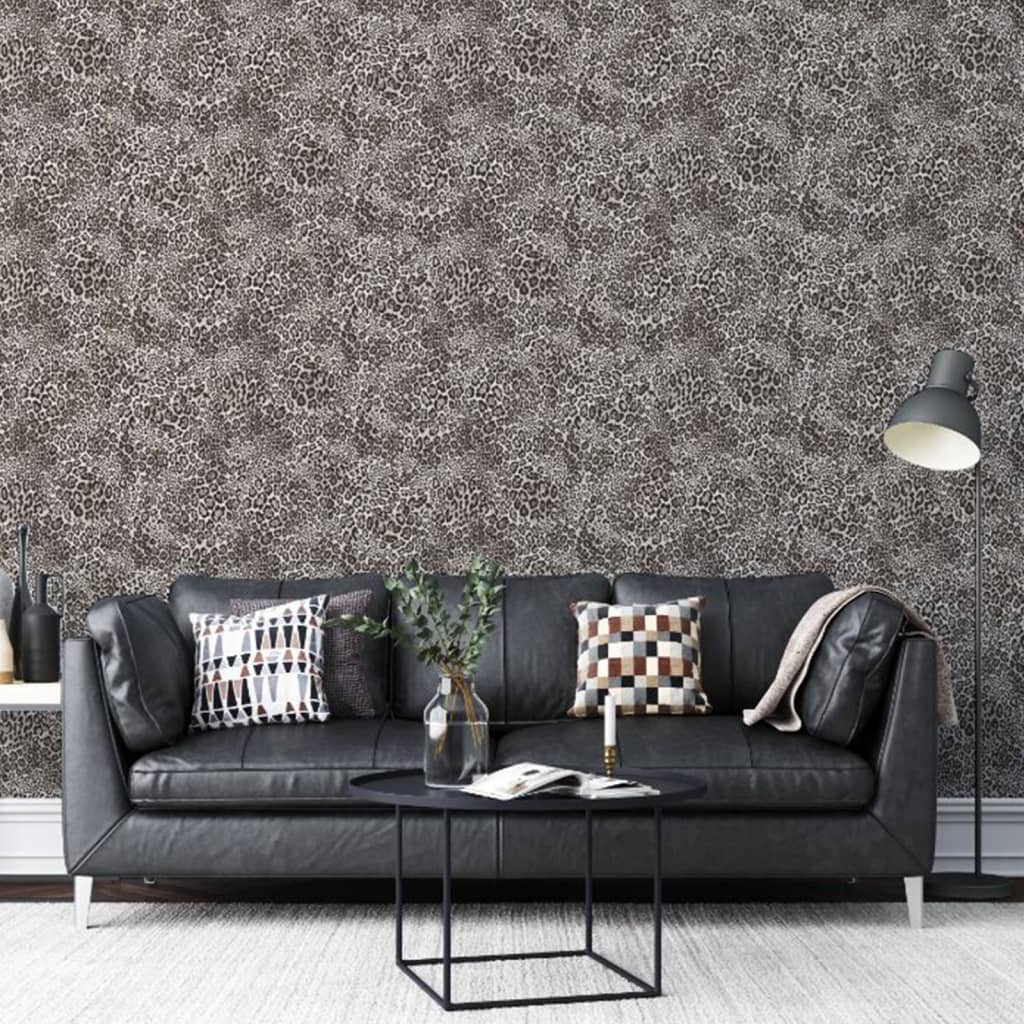 Noordwand Wallpaper Noordwand Wallpaper Leopard Stampa nero