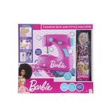 Barbie -Nähmaschine mit Puppe