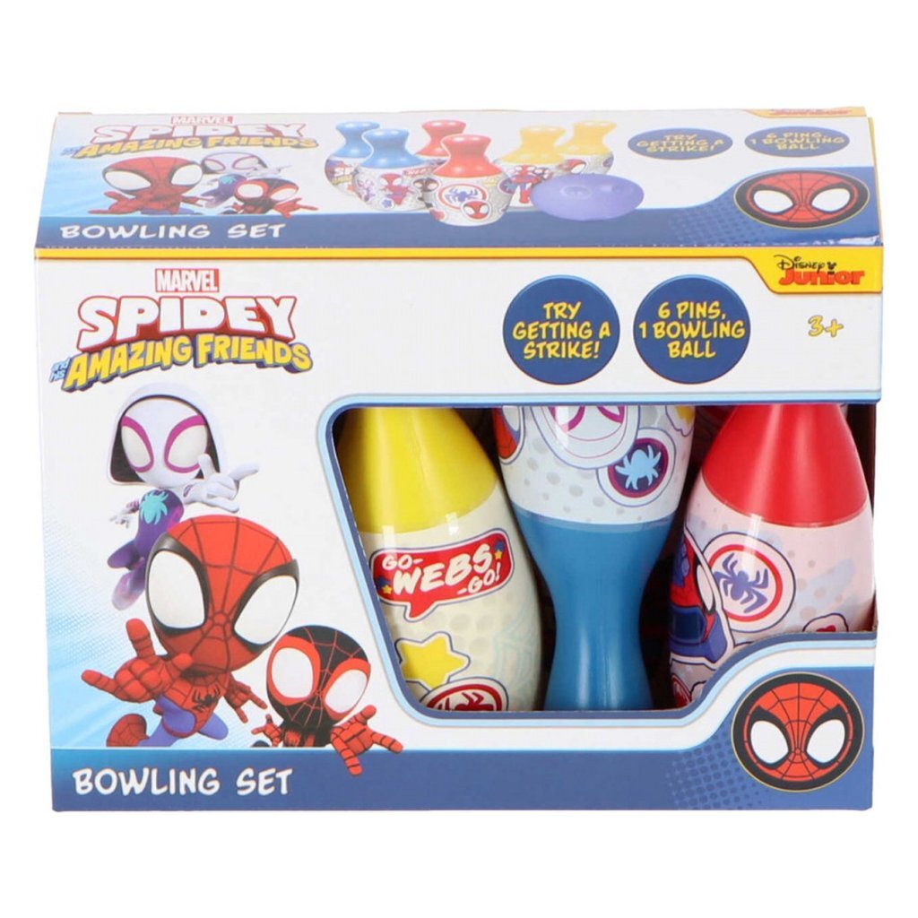 Sambro Spidey und Freunde Bowling -Set