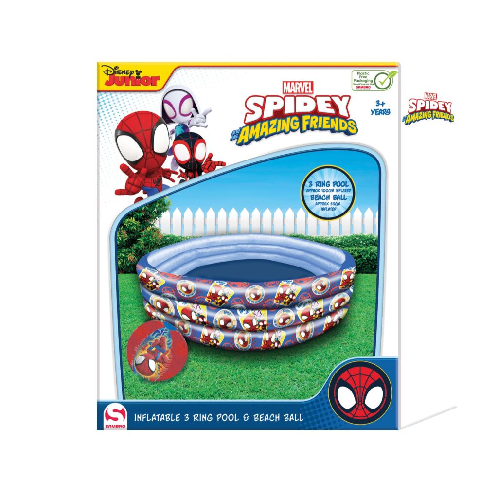 Sambro Schwimmbad Spidey und Freunde 3 Ringe | 2 Stk