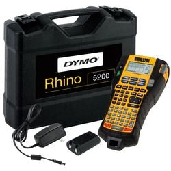 Dymo Industrie-Etikettendrucker 5200 Kofferset Gelb, Schwarz