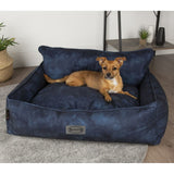 Scruffs Tramps Scruffs Tramps Bank de perros Kensington Tamaño M 60x50 cm Azul marino