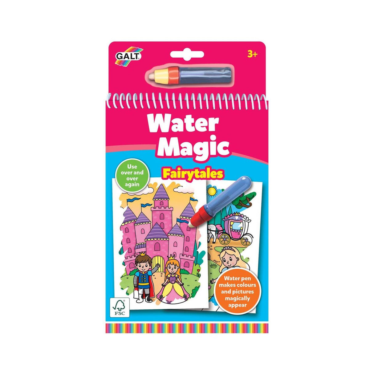 Jumbo galt - Wasserzaubermärchen - 6 Seiten zum Ausmalen