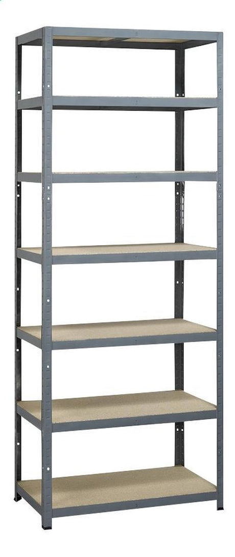 Avasco opbergrek l strong - 222cm hoog - 1400 kg draagkracht - 200 kg draagkracht per plank - monteren zonder schroeven