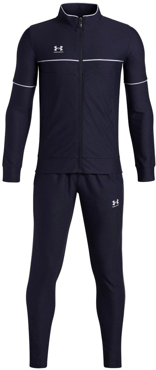 Under Armour UA B Challenger Tracksuit-Blu Jungen-Trainingsanzug – Midnight Navy – Weiß