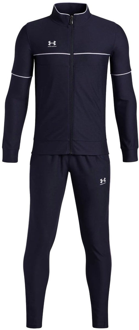 Under Armour UA B Challenger Tracksuit-Blu Jungen-Trainingsanzug – Midnight Navy – Weiß