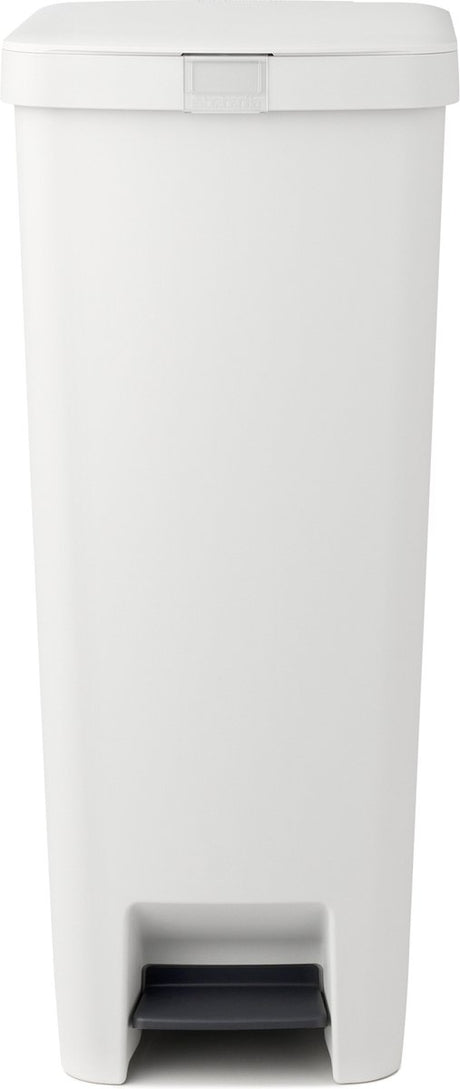 Brabantia Stepup Abfallbehälter - Treteimer - 40 Liter - Hellgrau