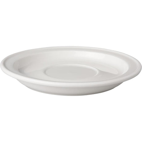 Mammut-Kuchenteller Suppenteller Budgetline 17 cm Porzellan weiß (6er-Set).