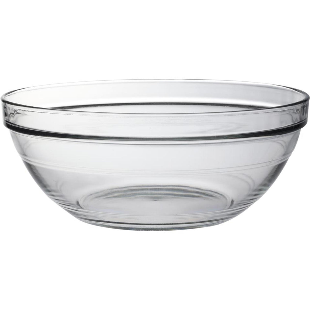 Duralex-Schüssel Lys, stapelbar, rund, Hartglas, 3450 ml, 26 cm, lose Schüssel