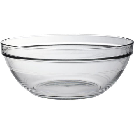 Duralex-Schüssel Lys, stapelbar, rund, Hartglas, 3450 ml, 26 cm, lose Schüssel