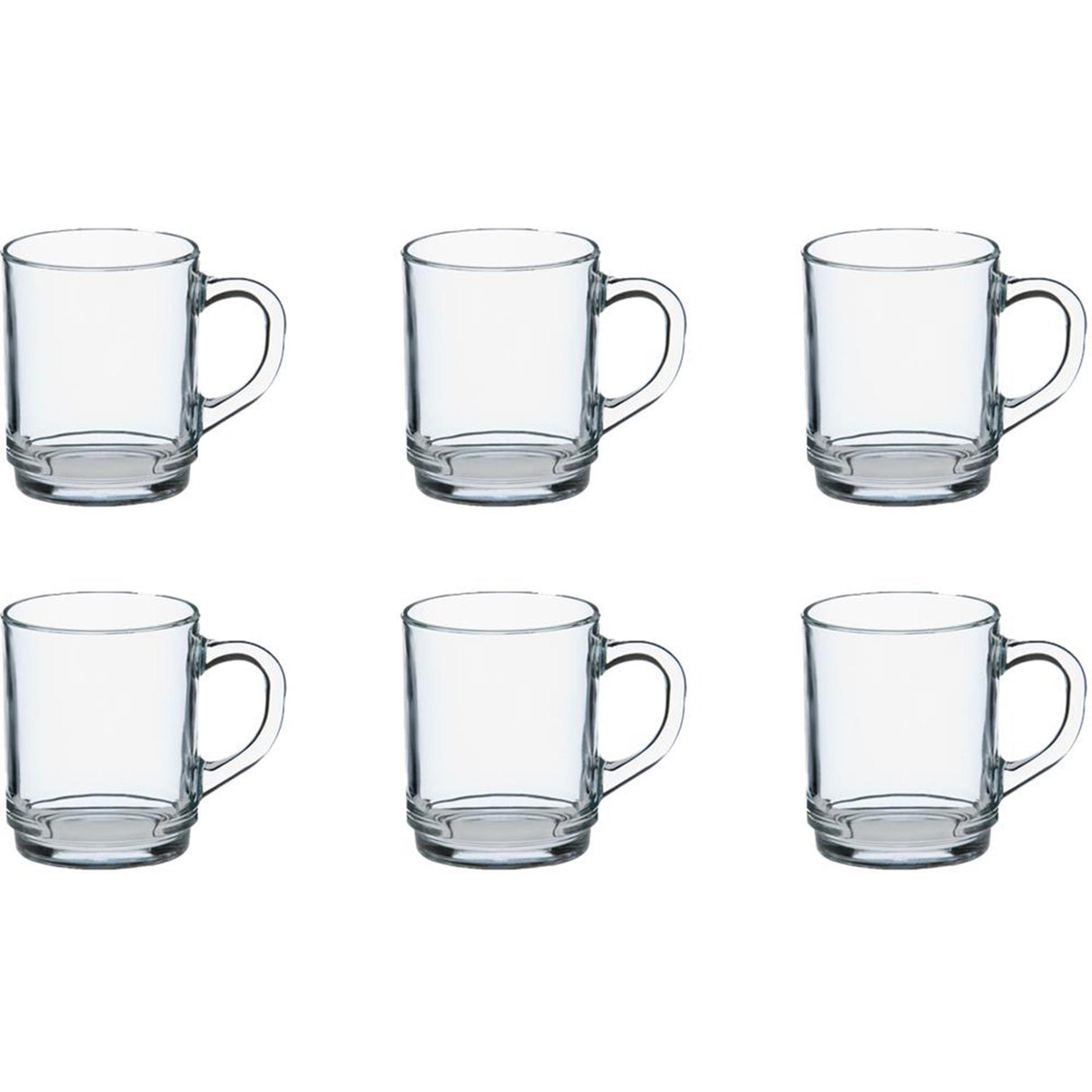 Duralex Teeglas stapelbar Versailles (6x 25cl)