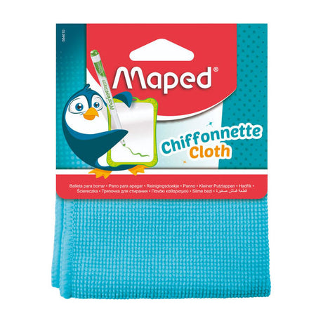 Maped office wisdoek maped microvezel 20x20cm blauw