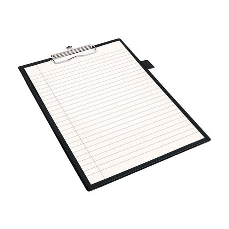 Quantore klembord a4 zwart met 100mm klem + penlus