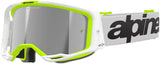 Alpinestars Vision 8 Wortmarke (Spiegelsilber) – MTB-Brille
