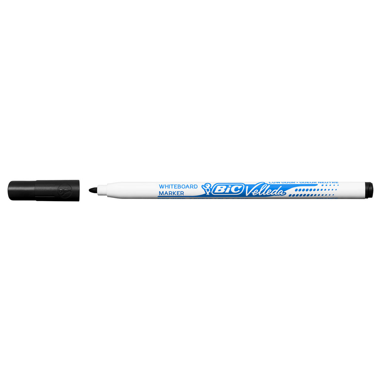 Bic Vilt Stilt 1721 Whiteboard Round Black 1,5 mm