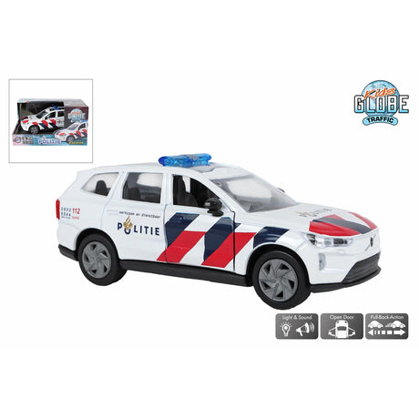 Kinderglobus Polizeiauto Volvo Ex90
