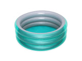 Bestway Schwimmbad 3 Ringe metallisch 150x53cm