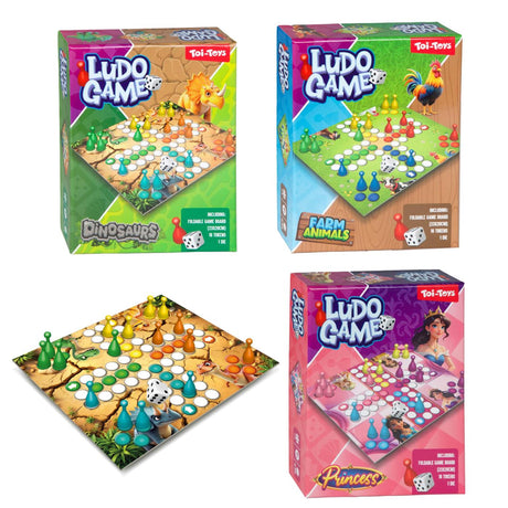 Toi-toys games bordspel reisspel -ludo- 3ass