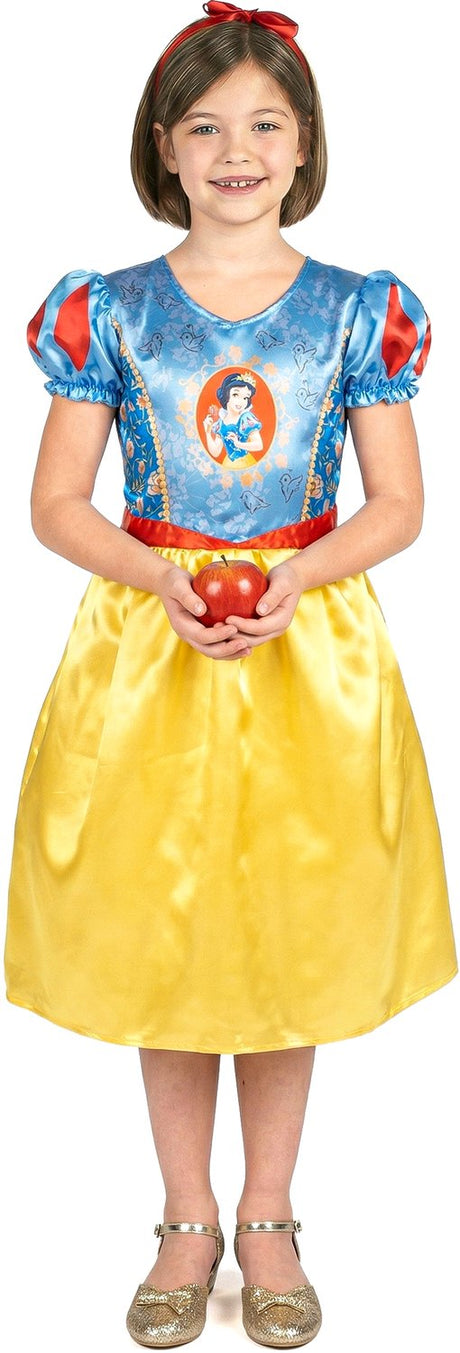 Verkleidung Disney Prinzessin - Schneewittchen, Schneewittchen, Größe M (7-8 Jahre)