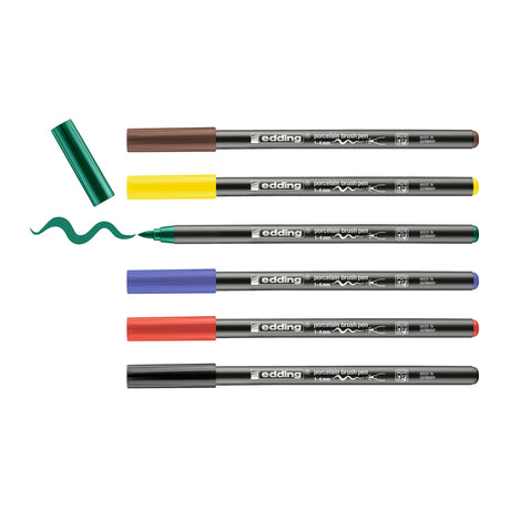 Quantore Filzstift Brushpen Edding 4535 Porzellanfamilie