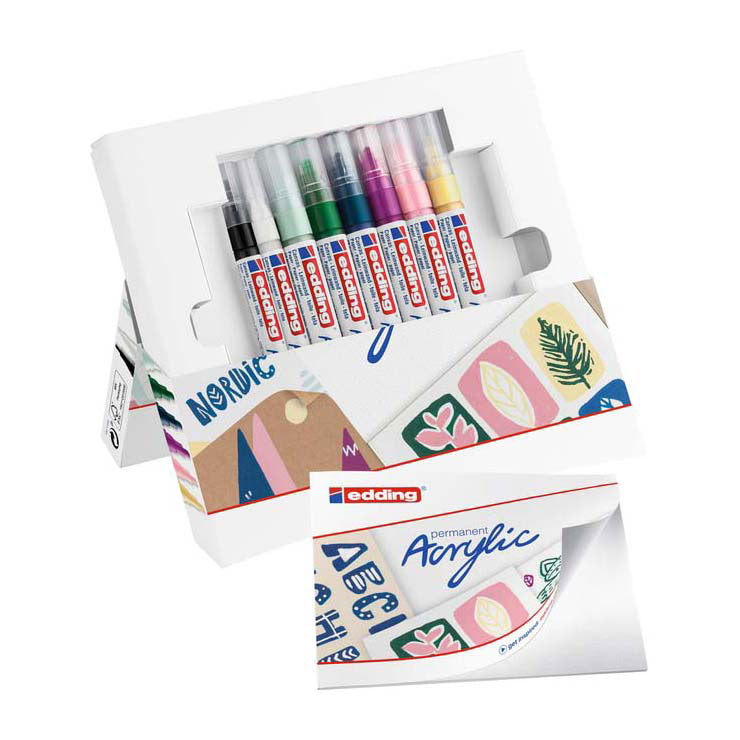 Quantore Acrylmarker Edding Starter Kit