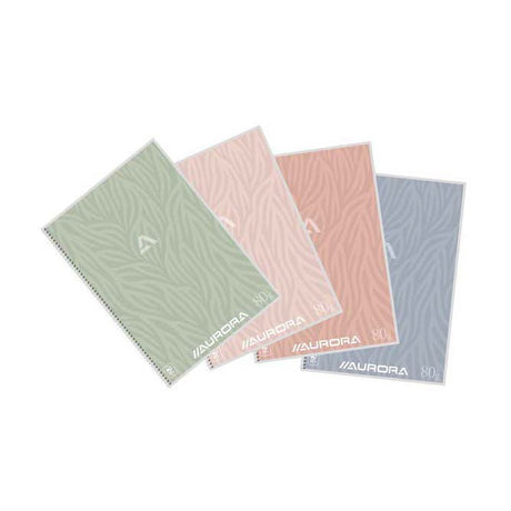 Quantore Notizbuch Aurora A4-Linie 120 Seiten