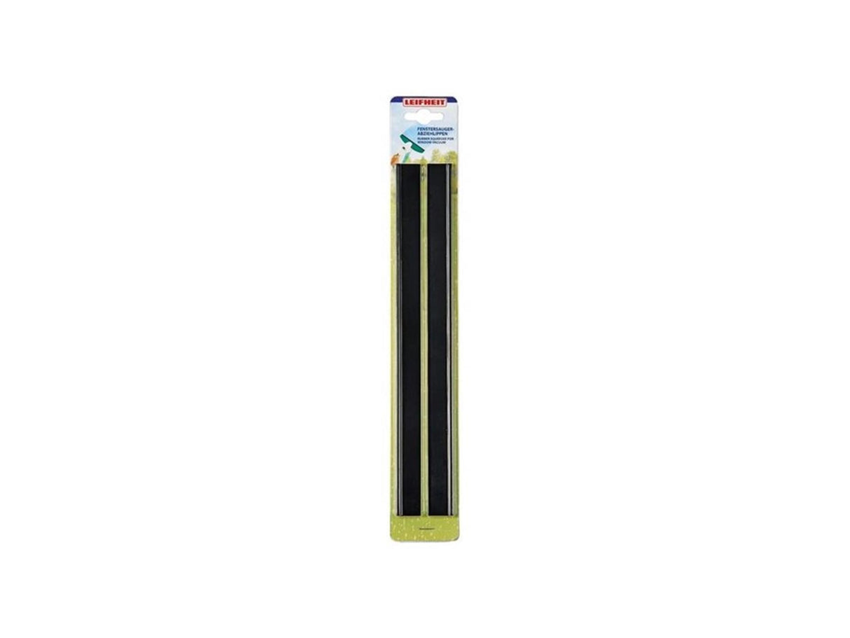 Leifheit 51160 Dry Clean Gummi-Ersatzlippen für Fenstersauger 28 cm 2 Stück