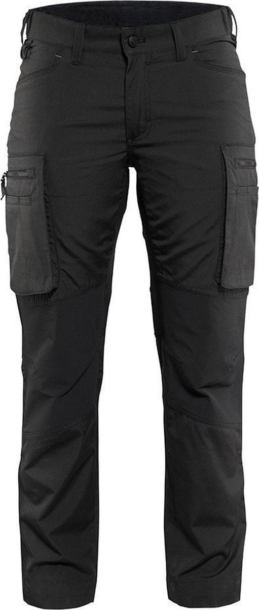 Blåkläder Blaklader Damen Service-Arbeitshose Stretch 7159-1845 – Damen – Schwarz – 50