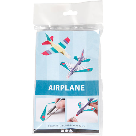 Creativ Company Foam Make Aircraft, 3st.