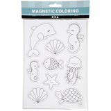 Creativ Firmenmagnete, Meeresfiguren, Blatt 14,85x21, 1 Blatt