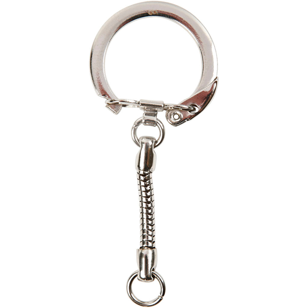 Kreativunternehmen Key Ring mit Verschluss, 5st.