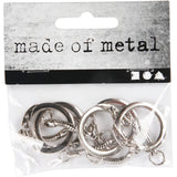 Kreativunternehmen Key Ring mit Verschluss, 5st.