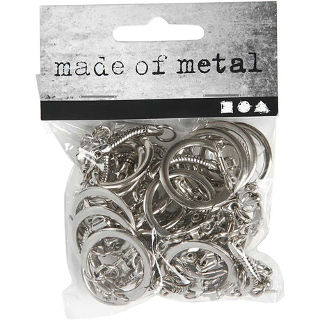 Kreativunternehmen https: www.cchobby.nl keychain-with-chain-l-6-cm-d-2-3-cm-25-piece-1-box