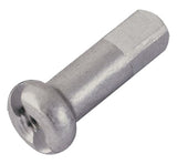Dt swiss aluminium nipples ø2.0 x 14mm (100 pieces) | silber