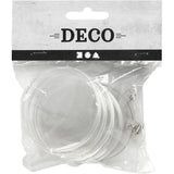 Creativ Company Knöpfe, rund, D 5,5 cm, 5 Stück, 1 Box