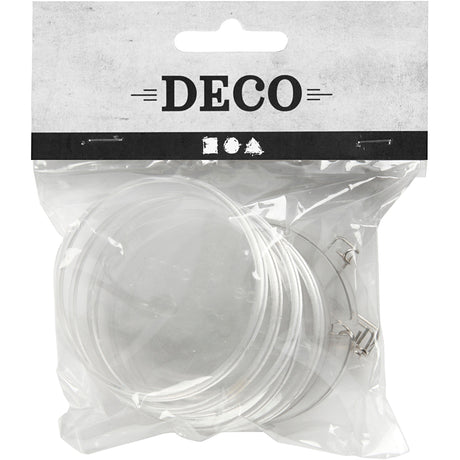 Creativ Company Knöpfe, rund, D 5,5 cm, 5 Stück, 1 Box