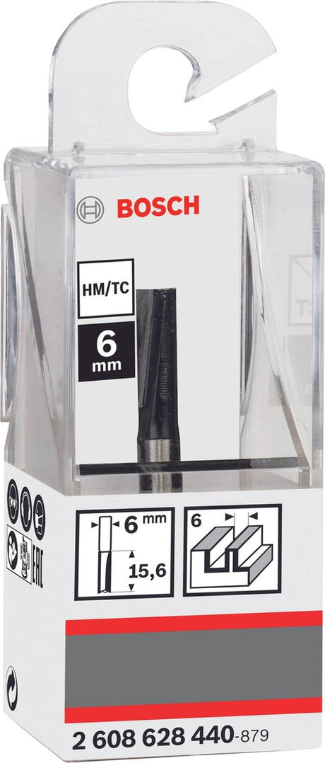 Bosch Schaftfräser dub.sn., hm,6x15,6mm,6mm