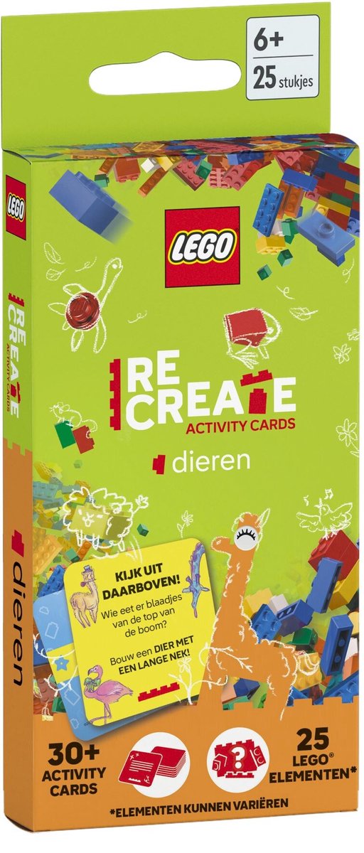 Lego-Aktivitätskarten zum Nachbauen: Tiere