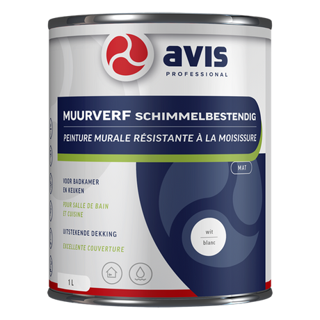 Avis professional 1074454 - avis mv schimmelb. wit mat 1lt | 1 stuks