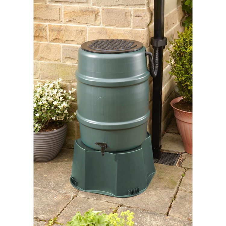 Harcostar 1026282 - hyma regenton 114 l + deksel + kr. | 1 stuks