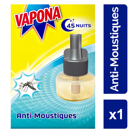 Vapona Anti-Mücken-Stecker Nachfüllpackung – Insektenbekämpfung – 45 Nächte