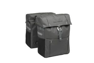 Vigo Double - Sporty Double Bicycle Bag, Gray