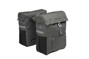 New New Vigo Double Double Bicycle bag Unisex Sporty Design Black Gray