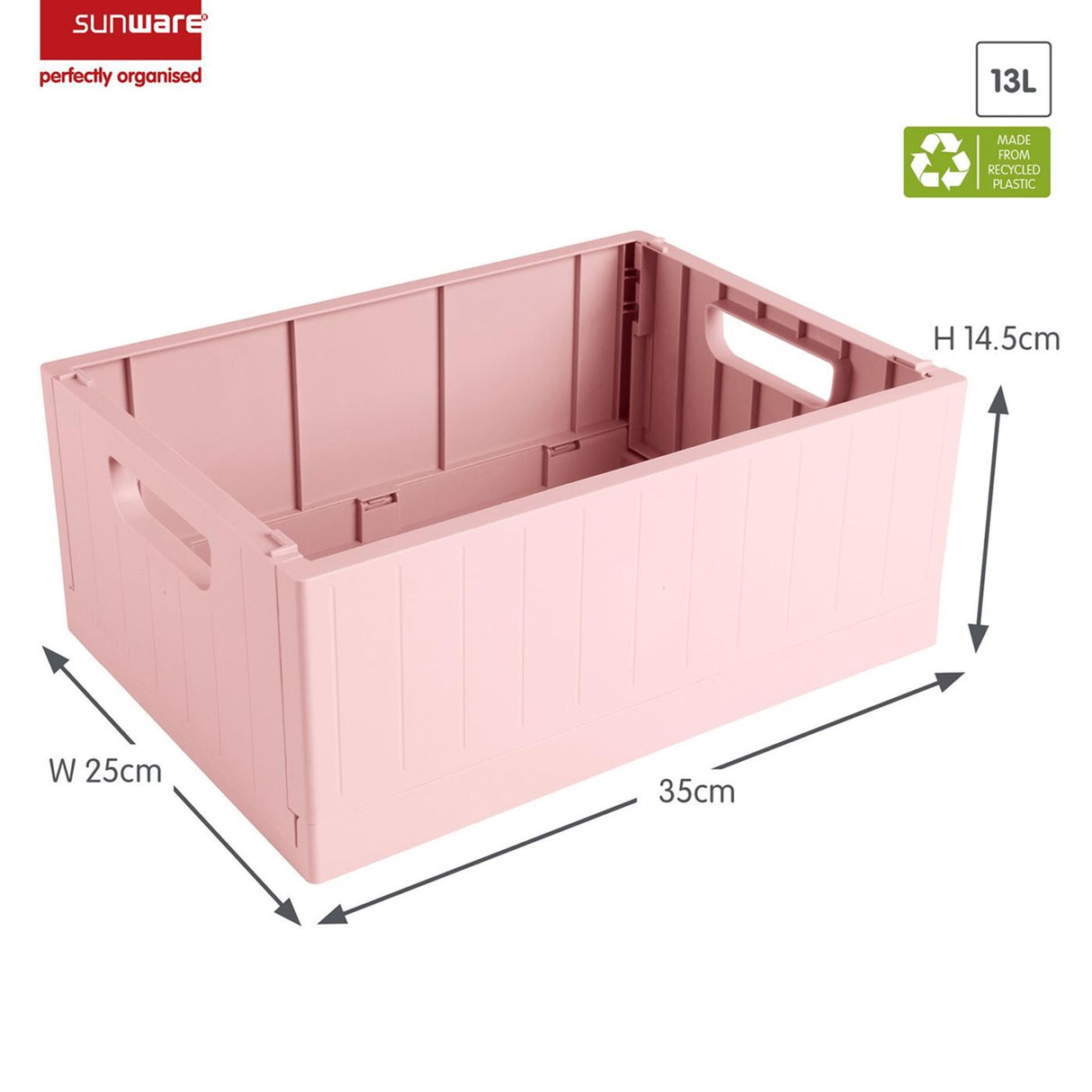 Sunware Sigma Home Faltkiste 13l rosa