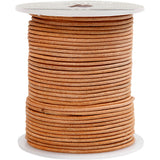 Creativ Company Lederband, Stärke 2 mm, beige, 50 m 1 Rolle