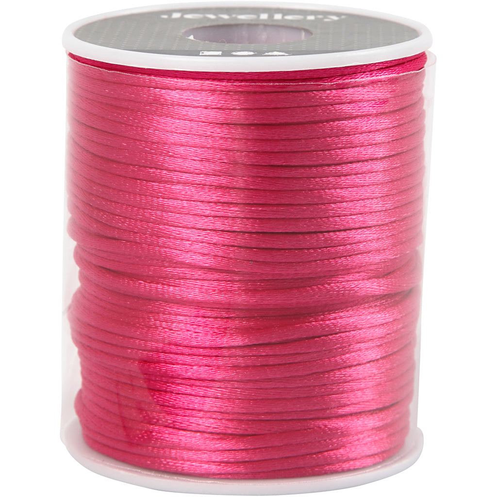 Kreativfirma Satin Cord Pink, 50m