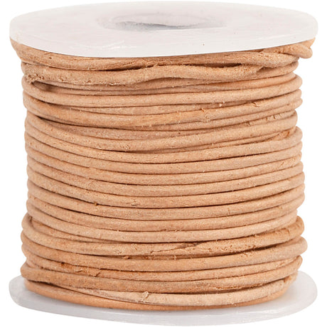 Creativ Company Lederband, Stärke 1 mm, 10 m 1 Rolle